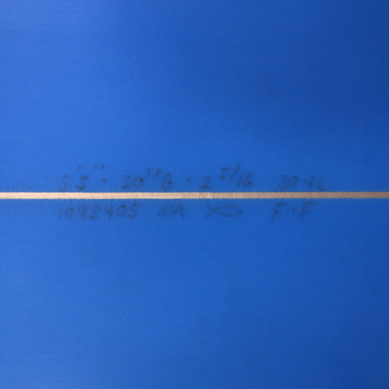 Load image into Gallery viewer, Channel Islands Feb's Fish 5'5 × 20 ⅛ × 2 5/16 Surfboard - Blue/Purple 4