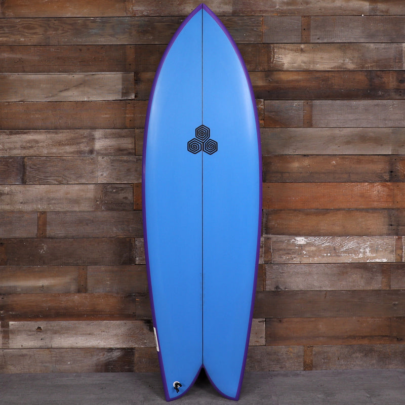 Load image into Gallery viewer, Channel Islands Feb's Fish 5'7 × 20 ½ × 2 7/16 Surfboard - Blue/Purple 1