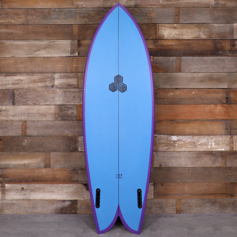 Load image into Gallery viewer, Channel Islands Feb's Fish 5'7 × 20 ½ × 2 7/16 Surfboard - Blue/Purple 2