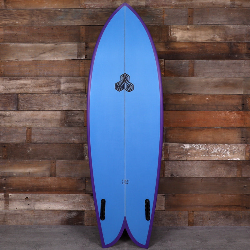 Load image into Gallery viewer, Channel Islands Feb's Fish 5'7 × 20 ½ × 2 7/16 Surfboard - Blue/Purple