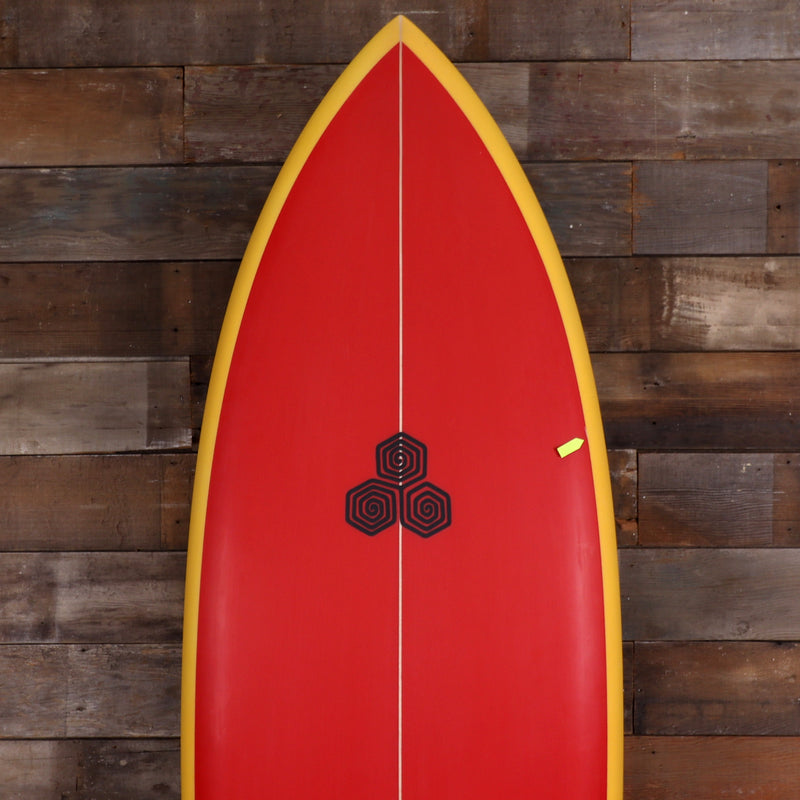 Load image into Gallery viewer, Channel Islands Feb's Fish 6'0 × 21 ¼ × 2 11/16 Surfboard - Red/Yellow • BLEMISH 5
