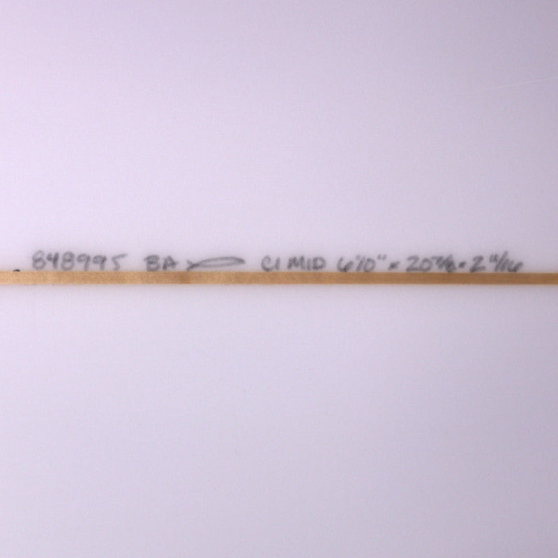Load image into Gallery viewer, Channel Islands CI Mid 6'10 × 20 ⅞ × 2 11/16 Surfboard - Clear 4