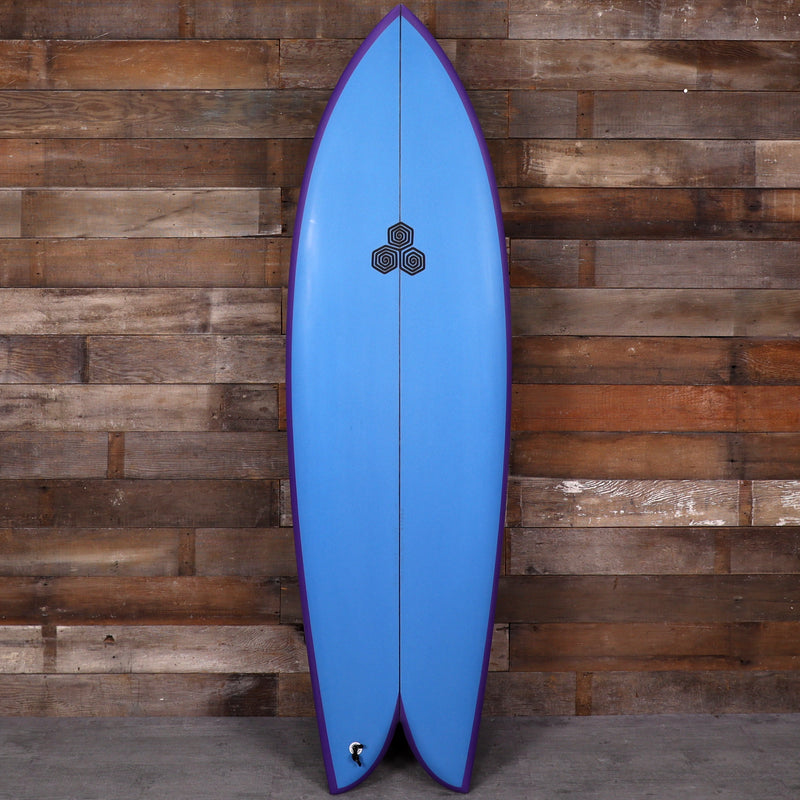 Load image into Gallery viewer, Channel Islands Feb's Fish 6'1 × 21 ½ × 2 ¾ Surfboard - Blue/Purple