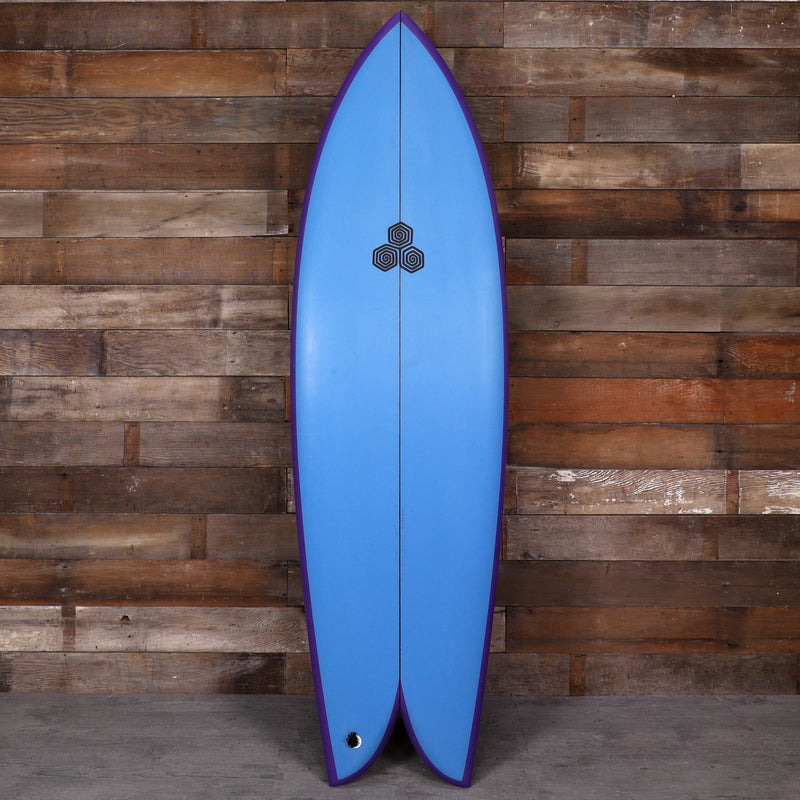 Load image into Gallery viewer, Channel Islands Feb's Fish 6'1 × 21 ½ × 2 ¾ Surfboard - Blue/Purple 1