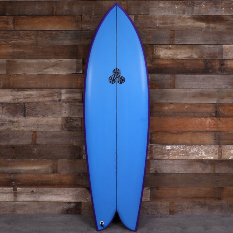 Load image into Gallery viewer, Channel Islands Feb's Fish 6'1 × 21 ½ × 2 ¾ Surfboard - Blue/Purple 1