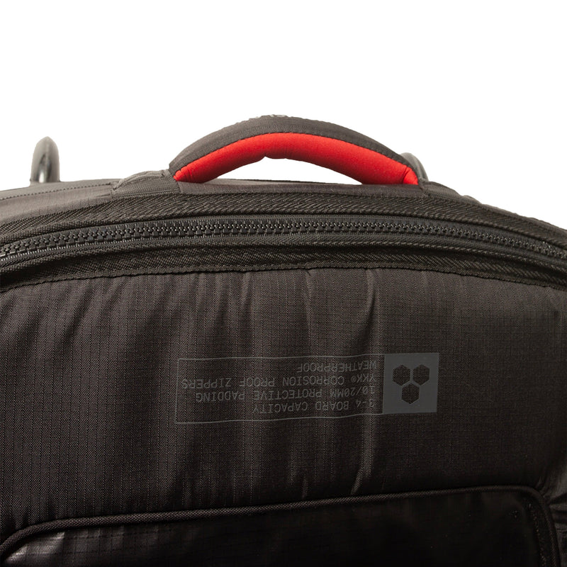 Load image into Gallery viewer, Channel Islands Traveler Wheeled Quad 3-4 Board Travel Surfboard Bag 7