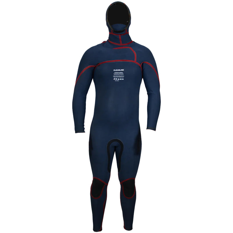 Load image into Gallery viewer, Cleanline 4/3 Hooded Chest-Zip Wetsuit 3