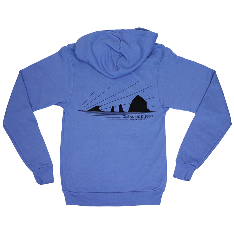 Load image into Gallery viewer, Cleanline Haystack Rays Zip-Up Hoodie 1
