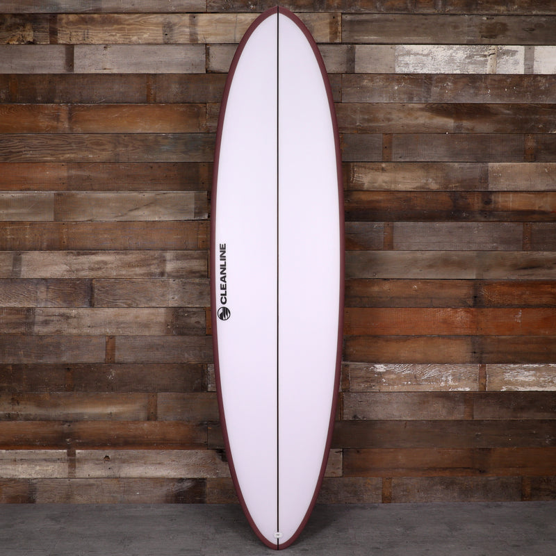 Load image into Gallery viewer, Cleanline 2 + 1 Egg 7'0 × 21 ½ ×2 ⅞ Surfboard - Faded Burgundy 1