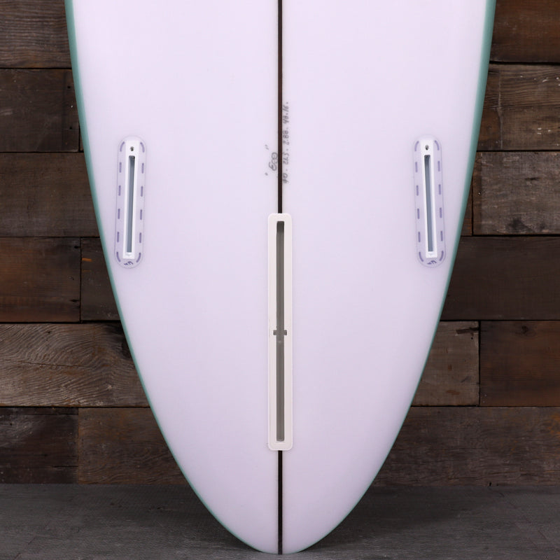 Load image into Gallery viewer, Cleanline 2 + 1 Egg 7'0 × 21 ½ × 2 ⅞ Surfboard - Teal 3