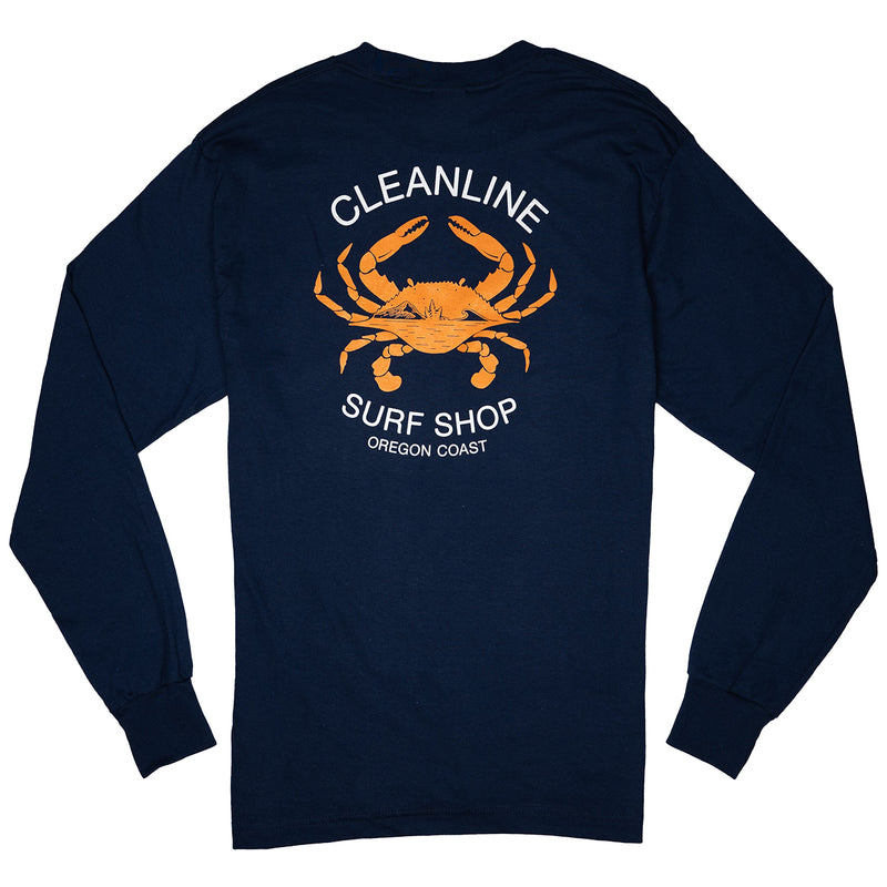 Load image into Gallery viewer, Cleanline Crab Long Sleeve T-Shirt 1