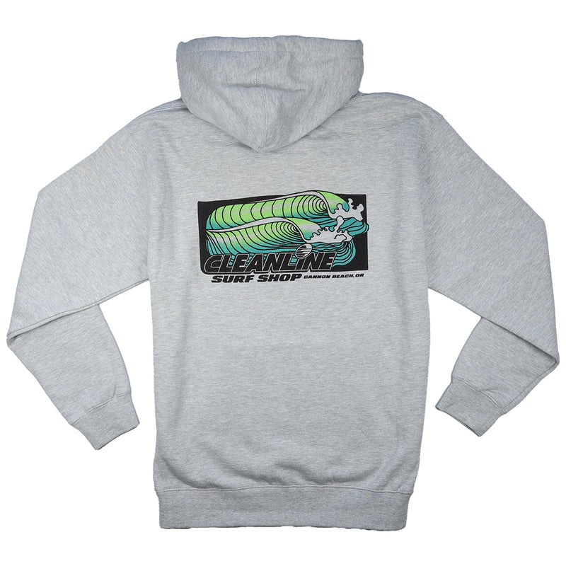Load image into Gallery viewer, Cleanline Retro Wave Pullover Hoodie 1