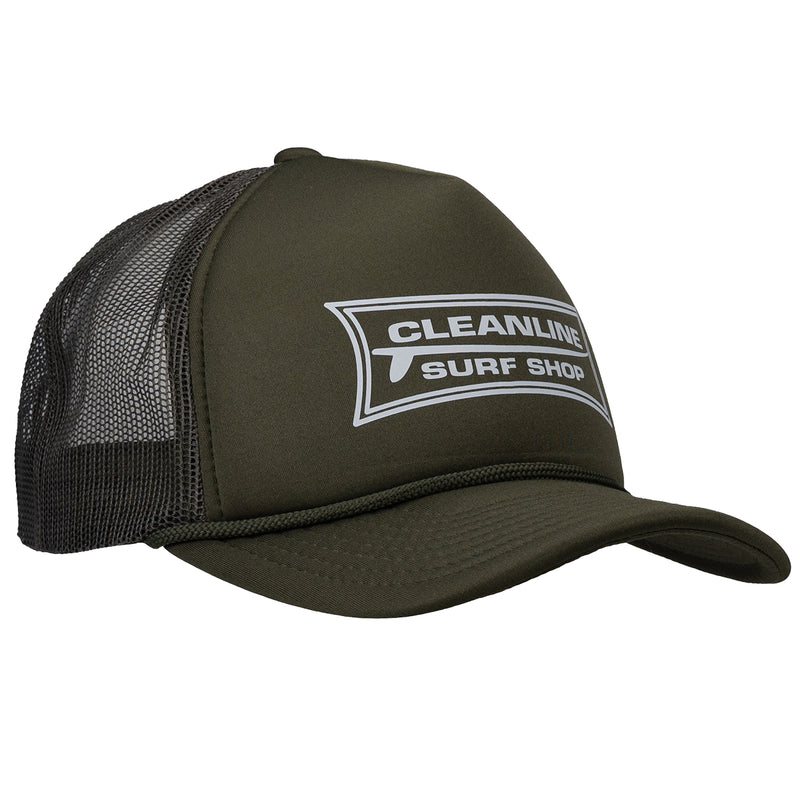 Load image into Gallery viewer, Cleanline Longboard Mesh Trucker Hat 5