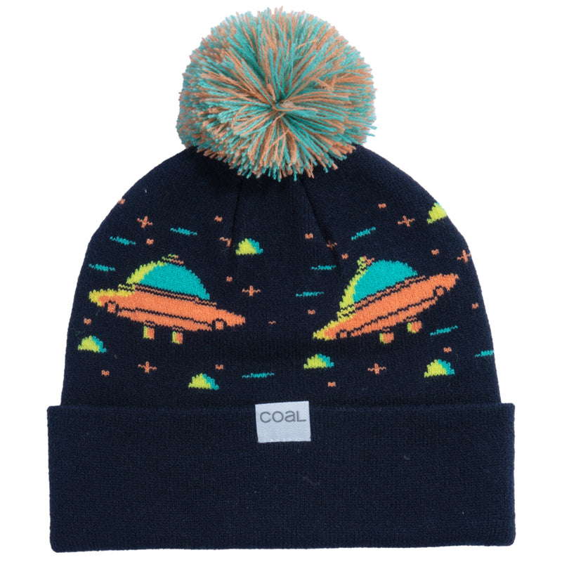 Load image into Gallery viewer, Coal Youth Toy Bin Pom Beanie 2