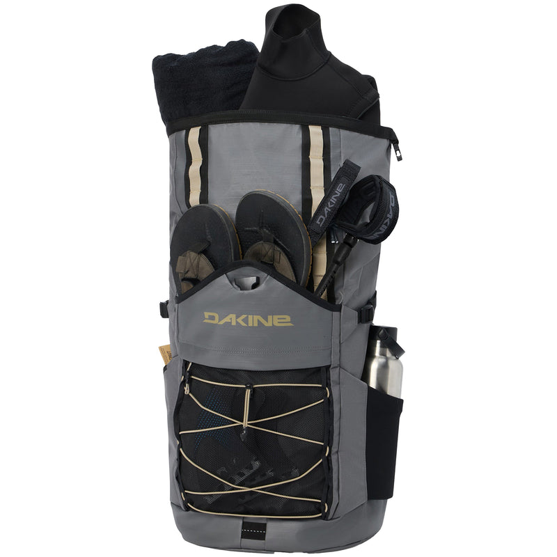 Load image into Gallery viewer, Dakine Mission Surf DLX Wet/Dry Roll-Top Surf Pack Backpack - 35L 3