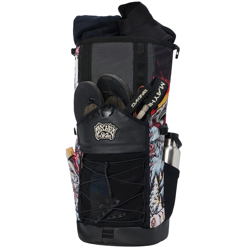 Load image into Gallery viewer, Dakine Mission Surf × Mayhem DLX Wet/Dry Roll-Top Surf Pack Backpack - 35L 3