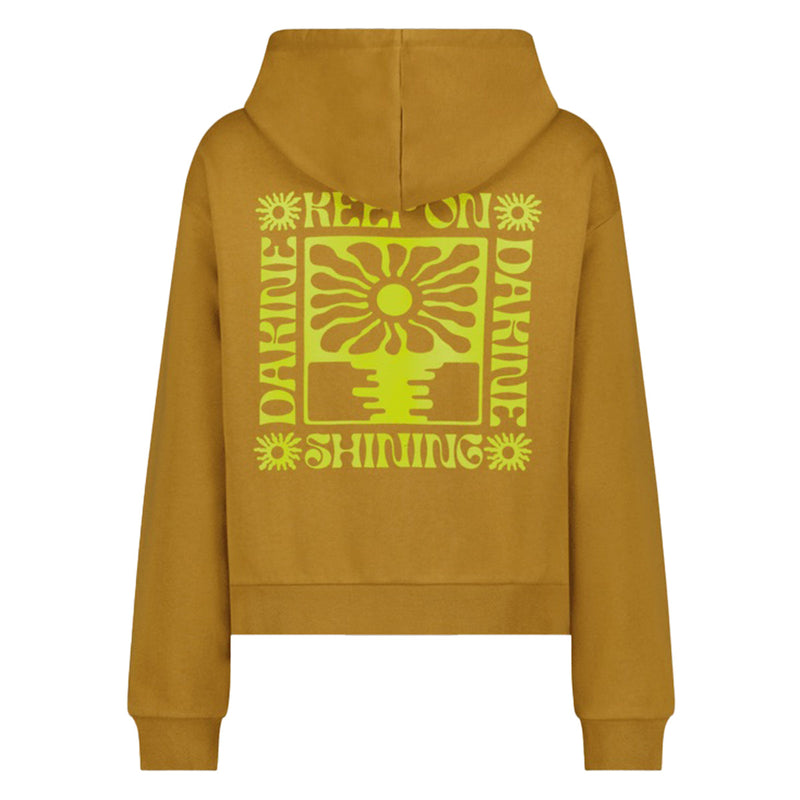 Load image into Gallery viewer, Dakine Women's Gaia Graphic Crop Pullover Hoodie 3