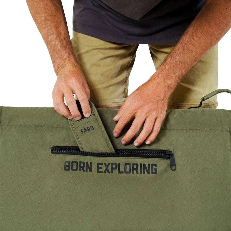 Load image into Gallery viewer, FARO Padded Day/Travel Surfboard Bag 21