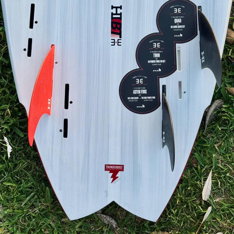 Load image into Gallery viewer, FCS II Harley Ingleby HIBT Twin Fin Set 4