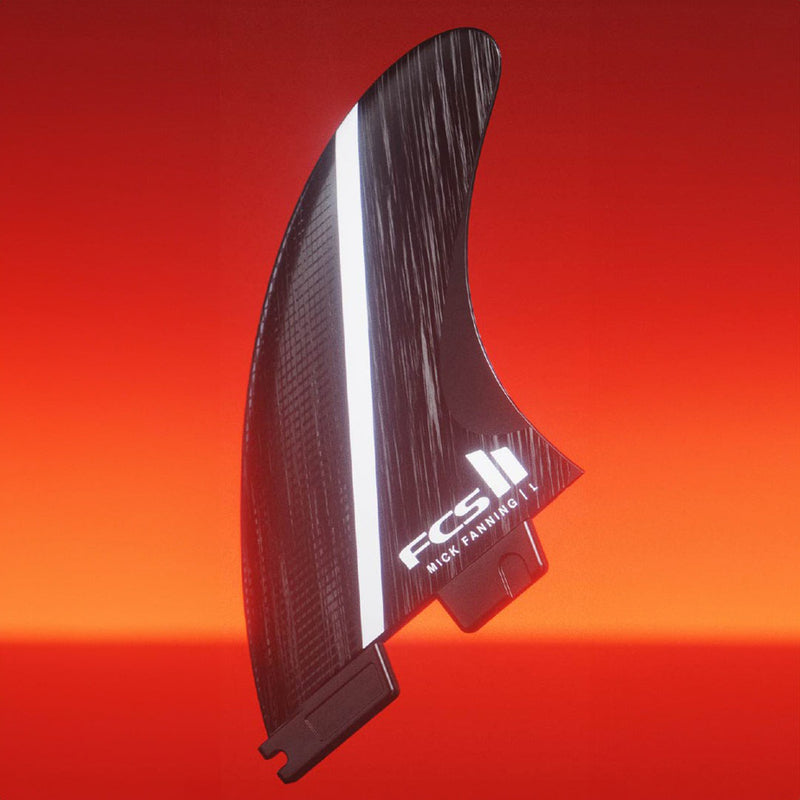Load image into Gallery viewer, FCS II Mick Fanning Glass Fibre Fusion Tri-Fin Set 6