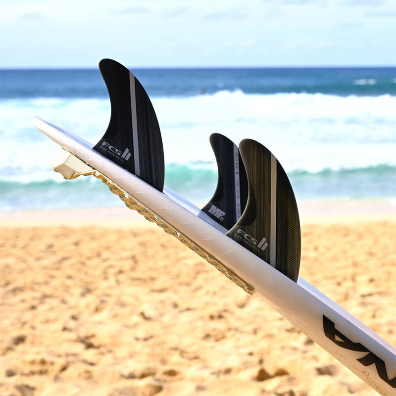Load image into Gallery viewer, FCS II Mick Fanning Glass Fibre Fusion Tri-Fin Set 10