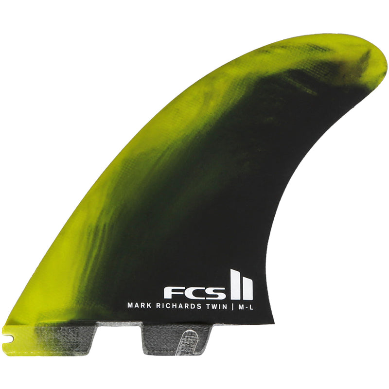 Load image into Gallery viewer, FCS II Mark Richards PC Twin + 1 Fin Set 1