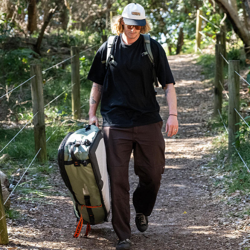 Load image into Gallery viewer, FCS Travel 3W Wheelie Cover 2-3 Shortboard/Fish Travel Surfboard Bag 23