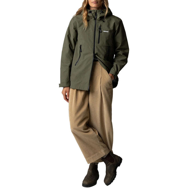 Load image into Gallery viewer, Finisterre Women's Stormbird Waterproof Hooded Zip-Up Jacket 20
