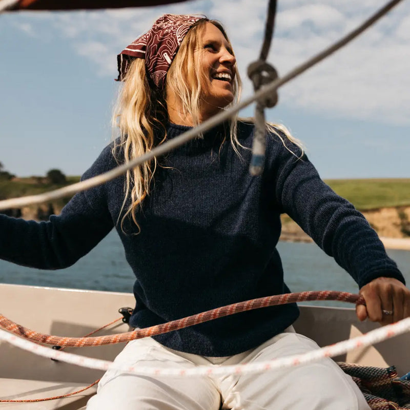 Load image into Gallery viewer, Finisterre Women's Taran Knit Sweater 3