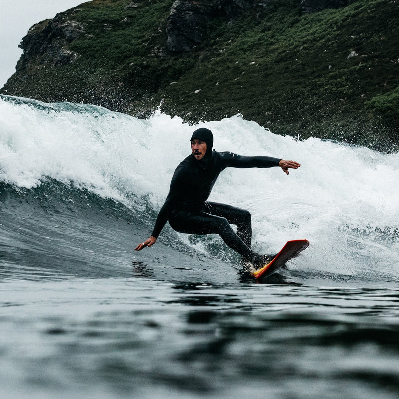 Load image into Gallery viewer, Finisterre Shearwater 4/3 Hooded U-Zip Wetsuit 17