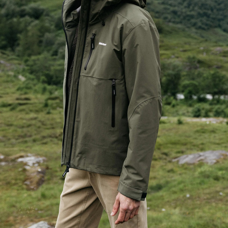 Load image into Gallery viewer, Finisterre Stormbird Waterproof Hooded Zip-Up Jacket 11
