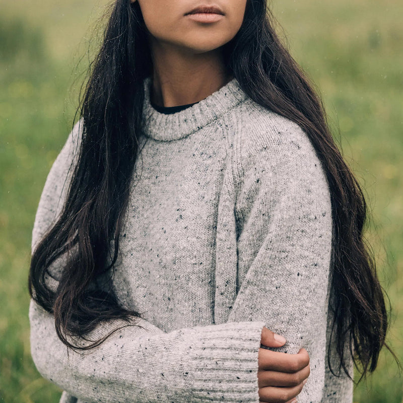 Load image into Gallery viewer, Finisterre Women's Farne Crew Neck Knit Sweater 4