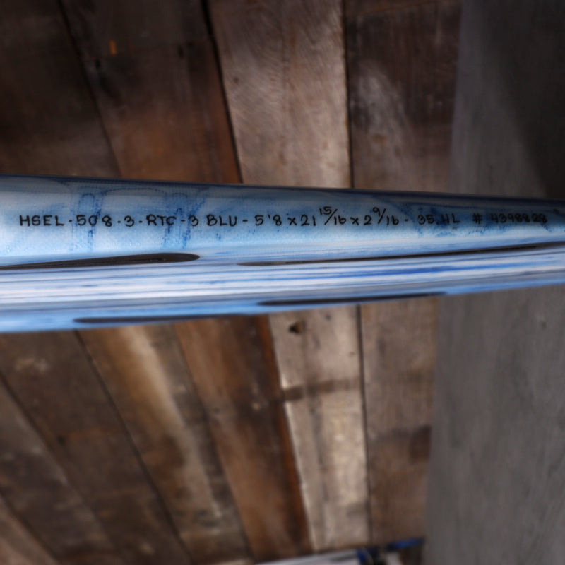 Load image into Gallery viewer, Firewire Seaside Helium 2025 Limited Edition 5'8 × 21 15/16 × 2 9/16 Surfboard - Blue 4