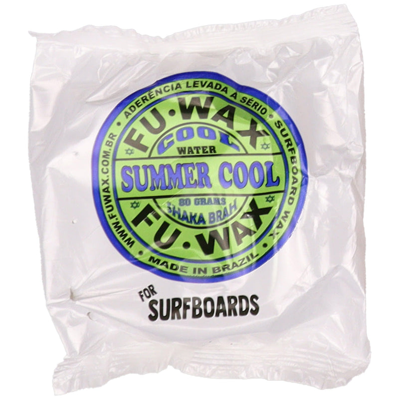Load image into Gallery viewer, Fu Wax USA Cool Water Summer Cool Surf Wax 5