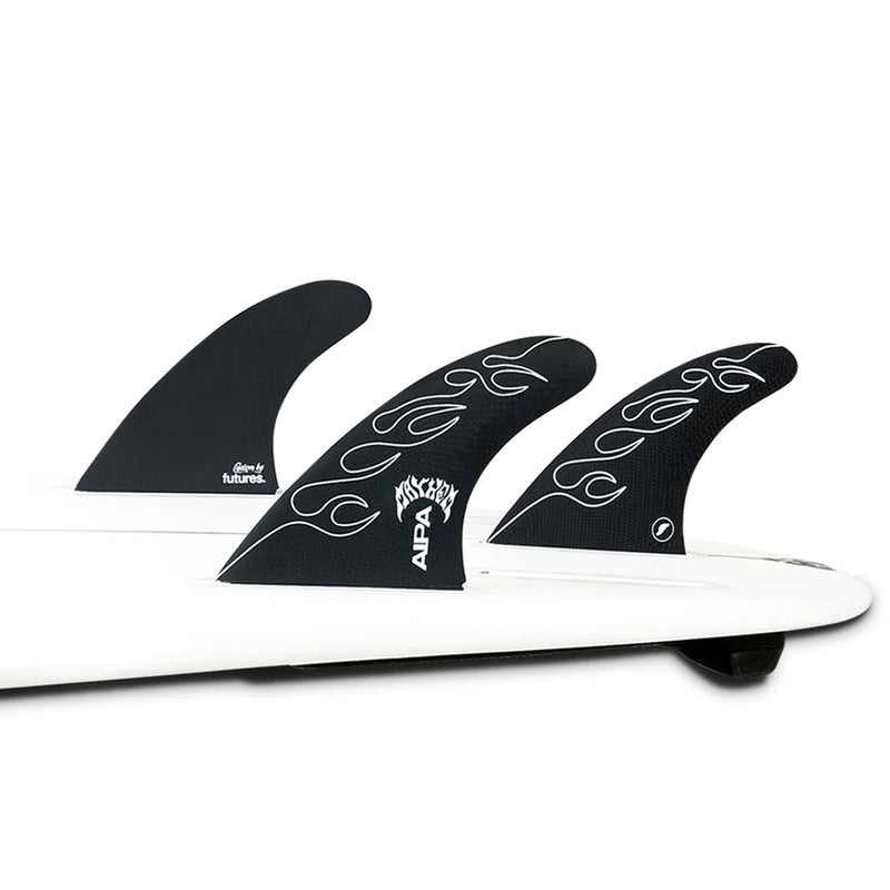 Load image into Gallery viewer, Futures Aipa × Mayhem Tri-Quad Fin Set 3