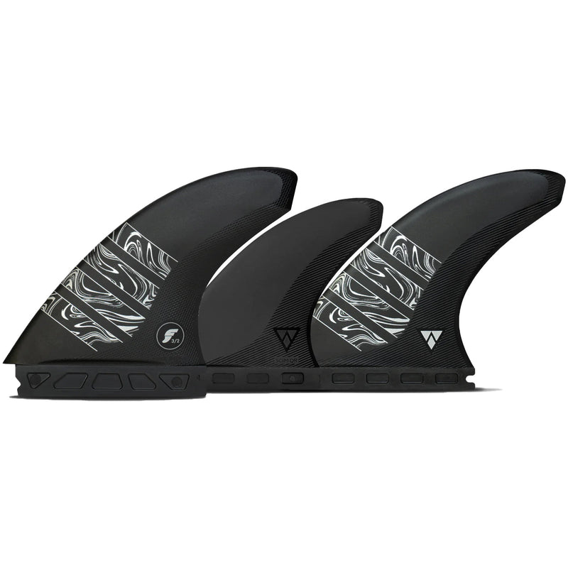 Load image into Gallery viewer, Futures Vector 3/2 Alpha Tri-Quad Fin Set 7