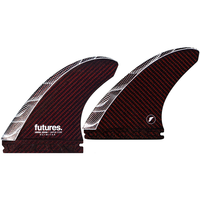 Load image into Gallery viewer, Futures John John Florence Signature Scimitar Vapor Core Tri-Fin Set 5