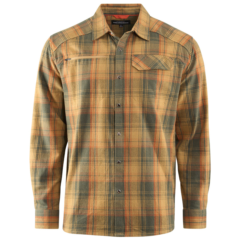 Load image into Gallery viewer, Grundéns Dispatch Long Sleeve Button-Up Flannel Shirt 9