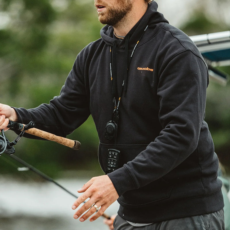 Load image into Gallery viewer, Grundéns Displacement DWR Logo Anchor Pullover Hoodie 9