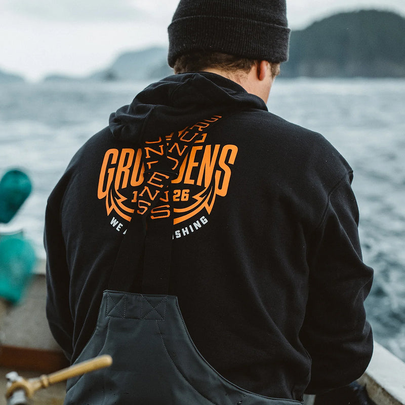 Load image into Gallery viewer, Grundéns Displacement DWR Logo Anchor Pullover Hoodie 7