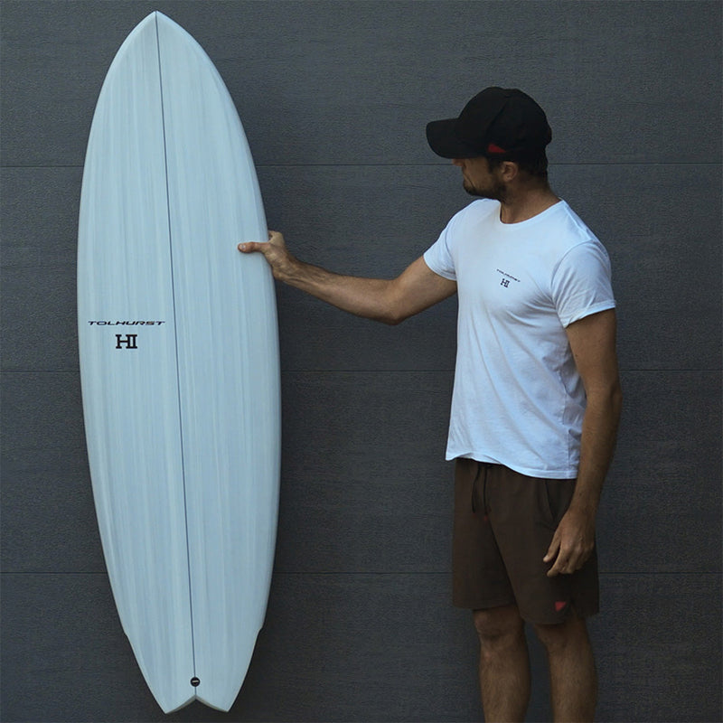 Load image into Gallery viewer, Harley Ingleby HIBT 3+3 Thunderbolt Red Surfboard 9