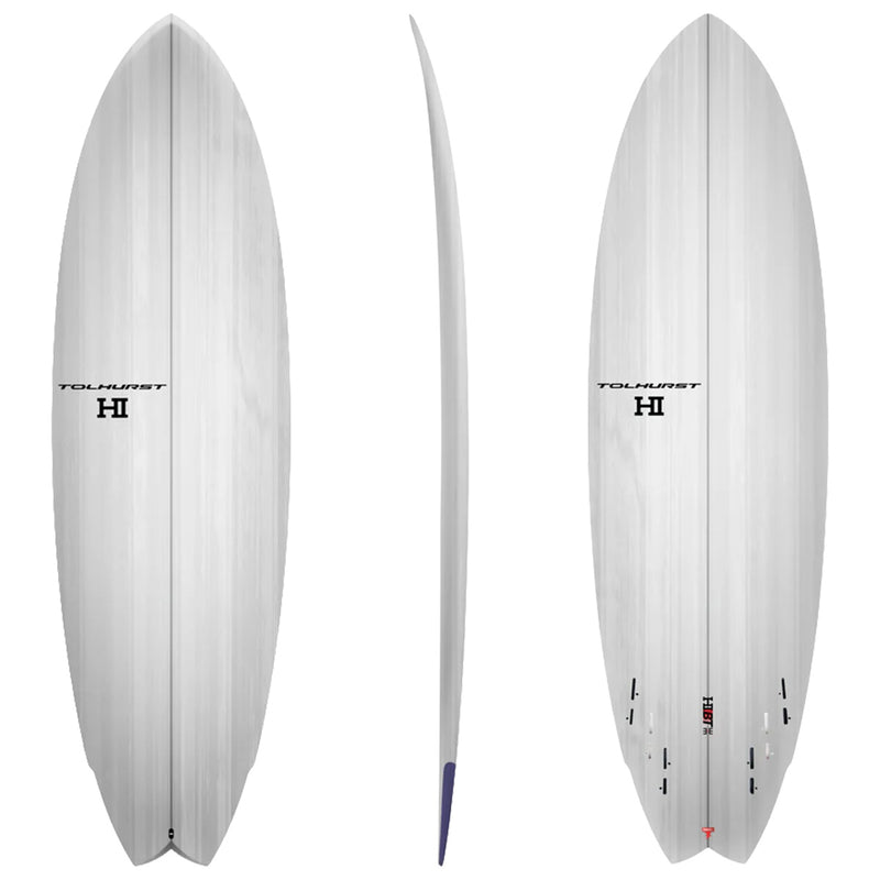 Load image into Gallery viewer, Harley Ingleby HIBT 3+3 Thunderbolt Red Surfboard 8