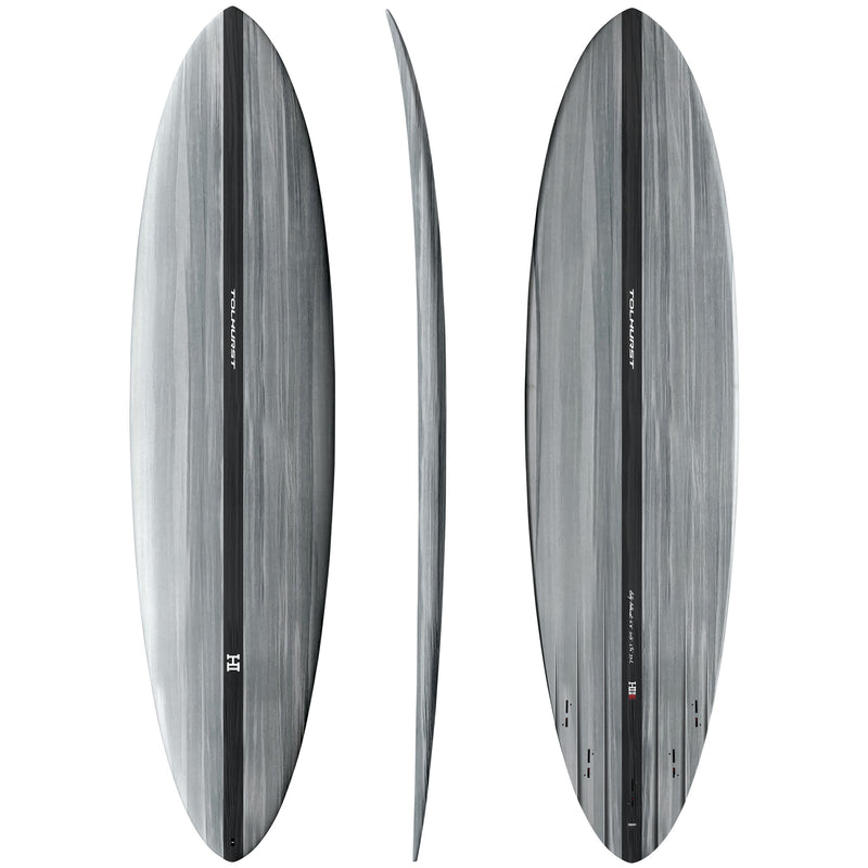 Load image into Gallery viewer, Harley Ingleby Mid 6 Mini Thunderbolt Black Surfboard 4