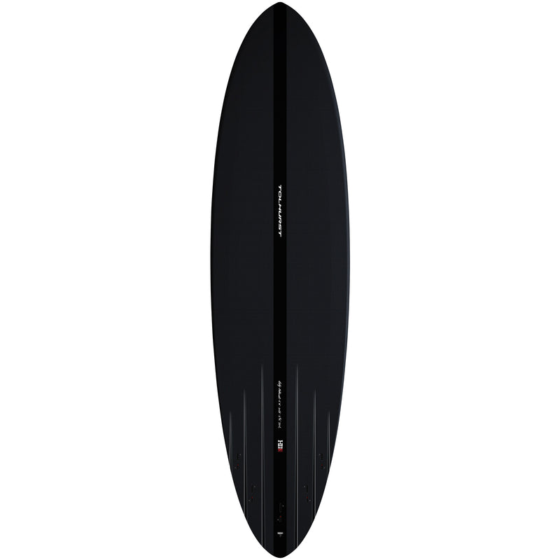 Load image into Gallery viewer, Harley Ingleby Mid 6 Thunderbolt Black Surfboard 2