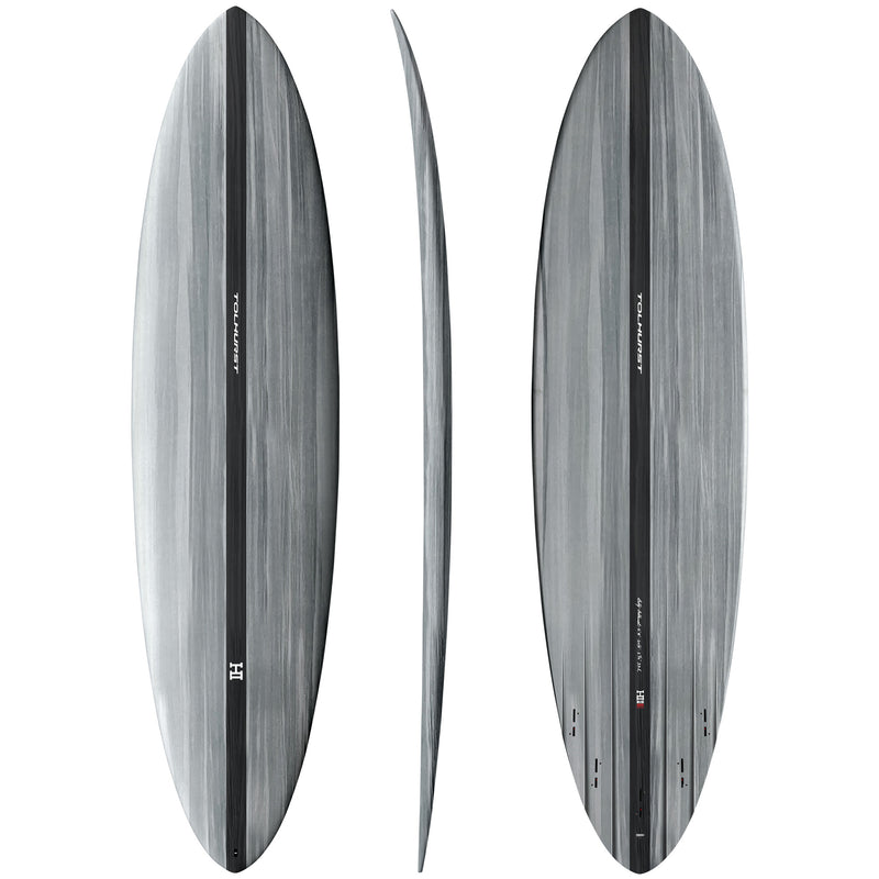 Load image into Gallery viewer, Harley Ingleby Mid 6 Thunderbolt Black Surfboard 8