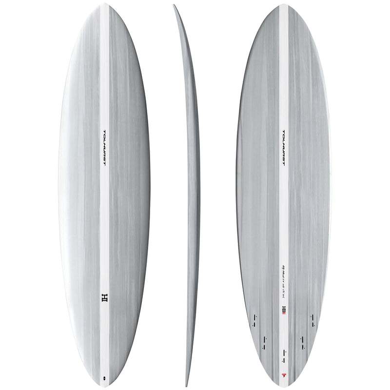 Load image into Gallery viewer, Harley Ingleby Mid 6 Thunderbolt Red Surfboard 8