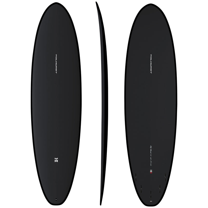 Load image into Gallery viewer, Harley Ingleby Moe Thunderbolt Black Surfboard 4
