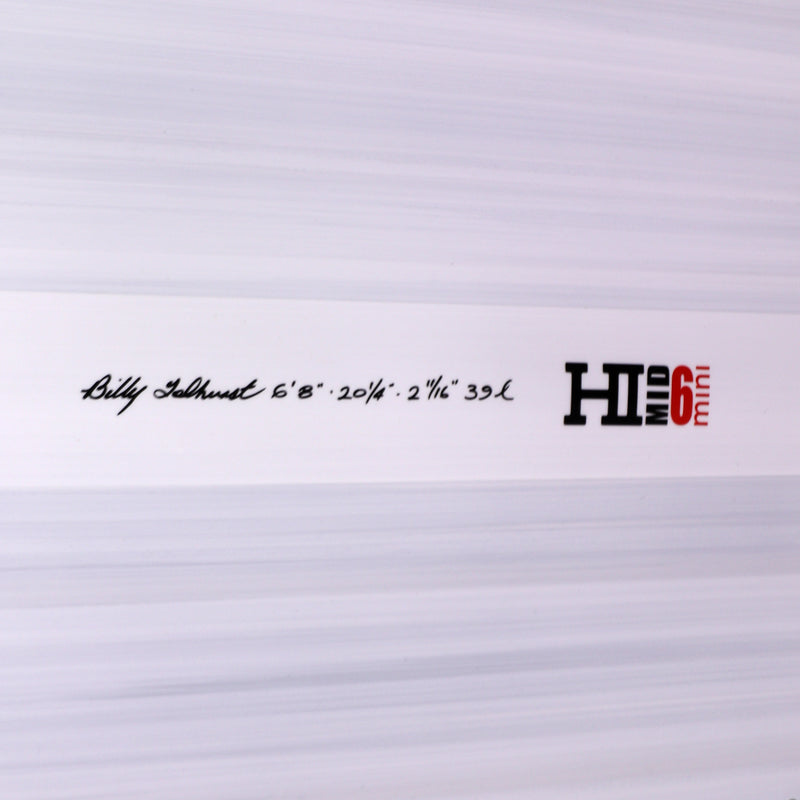 Load image into Gallery viewer, Harley Ingleby Series Mid 6 Mini Thunderbolt Red 6'8 × 20 ¼ × 2 11/16 Surfboard - Candy/White 4