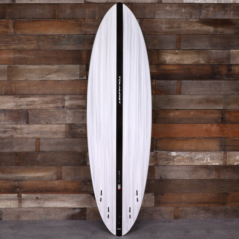 Load image into Gallery viewer, Harley Ingleby Series Mid 6 Mini Thunderbolt Black 6'4 × 20 × 2 ⅝ Surfboard - Gray/Carbon 2