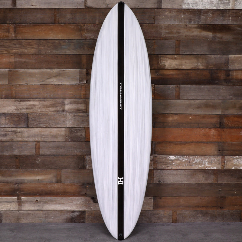 Load image into Gallery viewer, Harley Ingleby Series Mid 6 Mini Thunderbolt Black 6'4 × 20 × 2 ⅝ Surfboard - Gray/Carbon 1